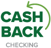 cash back checking